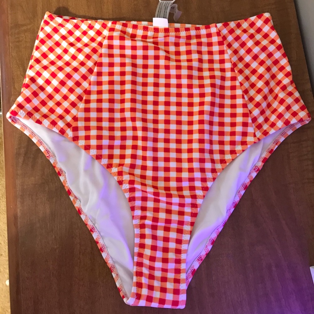 Medium cupshe high waisted bikini bottoms